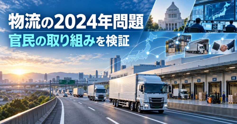 物流の2024年問題は解決したのかイメージ