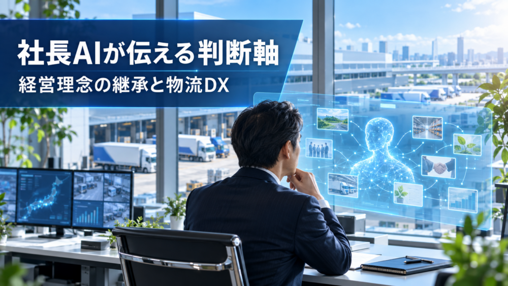 社長AIが伝える判断軸イメージ
