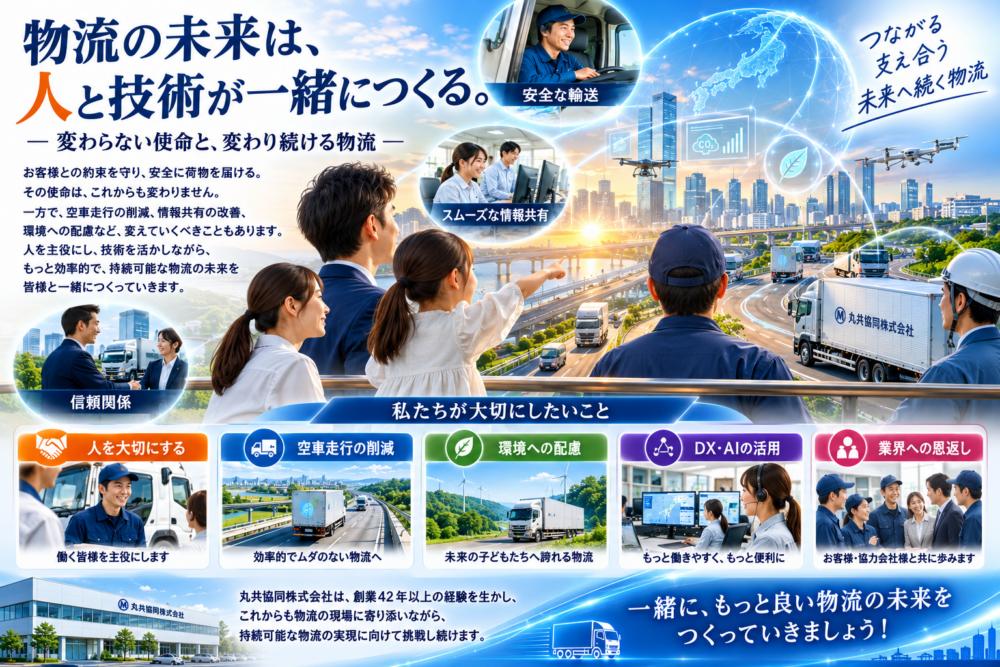 物流の未来は人イメージ