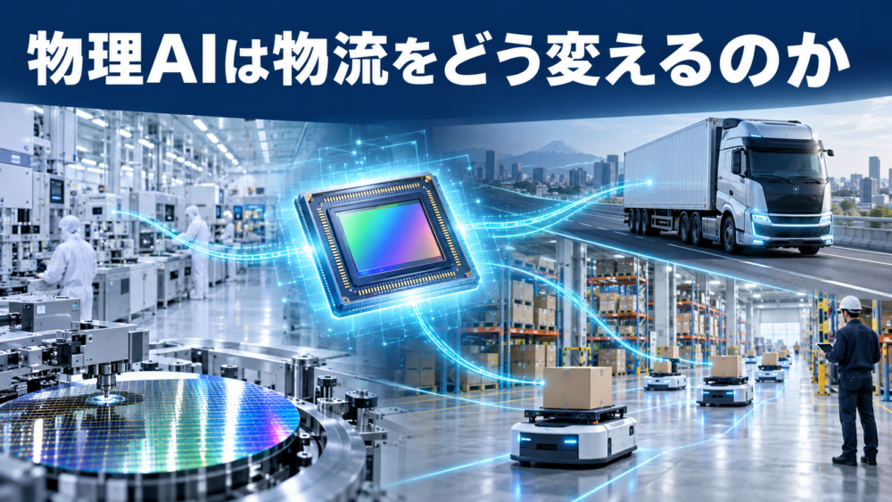 物理AIは物流をどう変えるイメージ